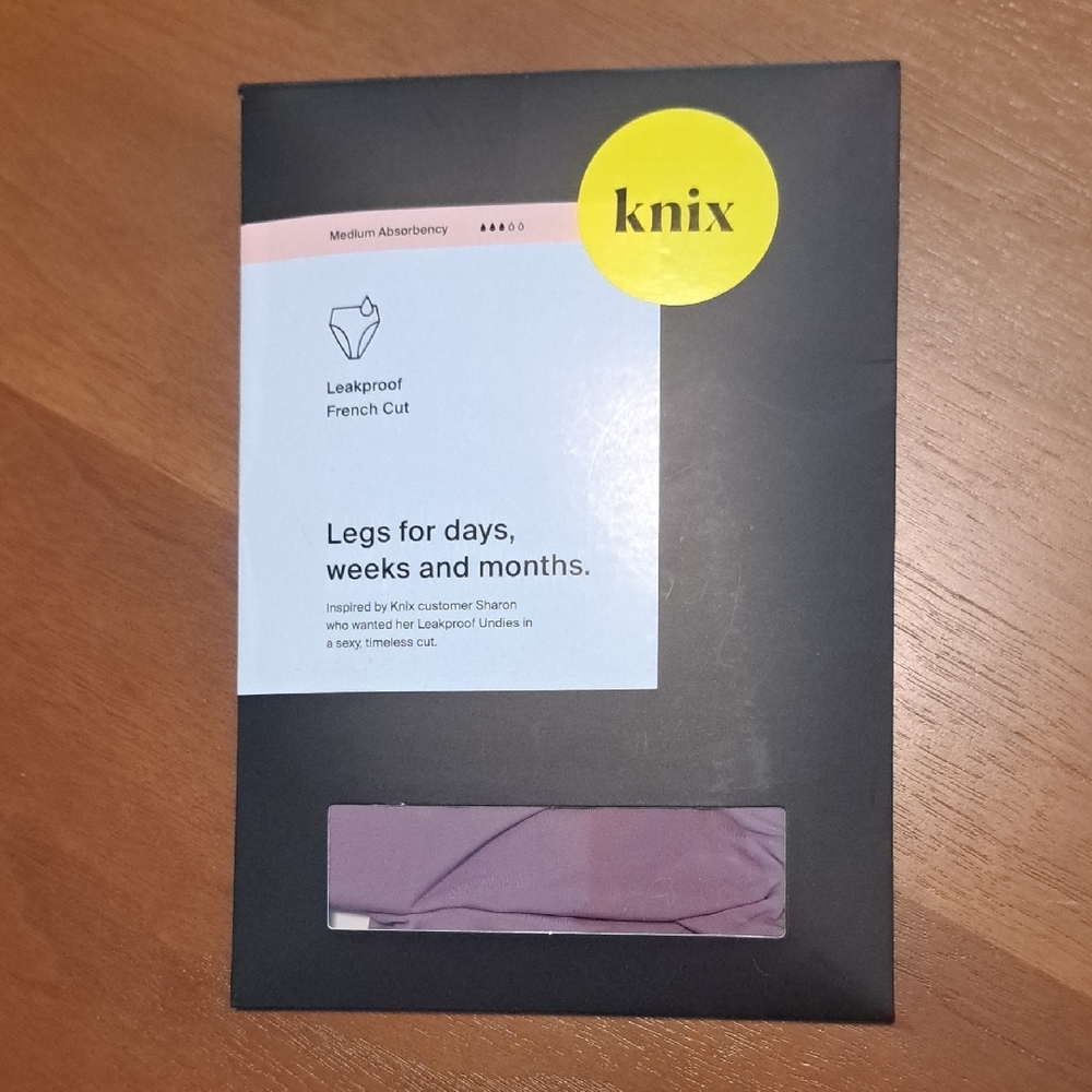 NWT Knix Leakproof French Cut Underwear